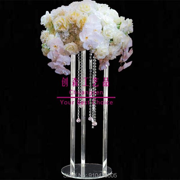 party decoration wedding flower stand aisle crystal clear round column centerpiece frame road favor
party decoration wedding flower stand aisle crystal clear round column centerpiece frame road favor