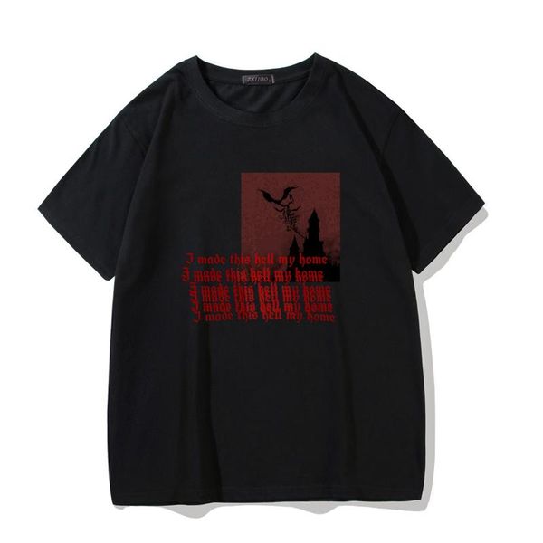 women's t-shirt dark horror harajuku women o-neck casual punk gothic short sleeve hip hop ulzzang vintage clothing, White
women's t-shirt dark horror harajuku women o-neck casual punk gothic short sleeve hip hop ulzzang vintage clothing, White