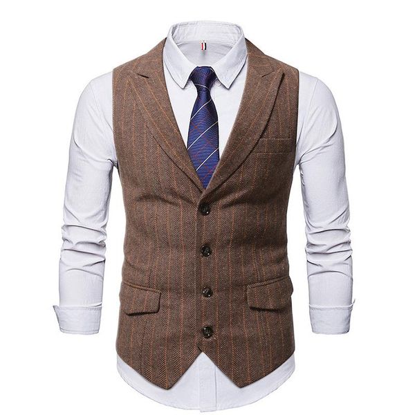 men's vests pfhq 2021 fashion slim british style patchwork stripes notched single breasted casual suit vest spring autumn 21d1788, Black;white
men's vests pfhq 2021 fashion slim british style patchwork stripes notched single breasted casual suit vest spring autumn 21d1788, Black;white