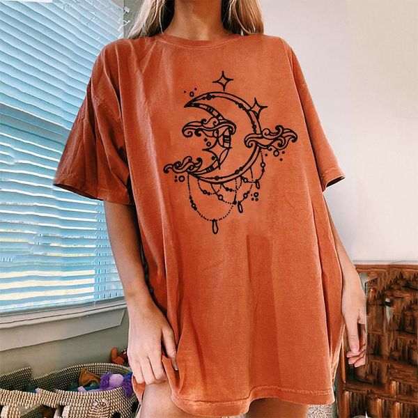 women's t-shirt moon printed woman t-shirts o-neck pullover cotton girl clothing harajuku short sleeve casual clothes tee camisetas de, White
women's t-shirt moon printed woman t-shirts o-neck pullover cotton girl clothing harajuku short sleeve casual clothes tee camisetas de, White