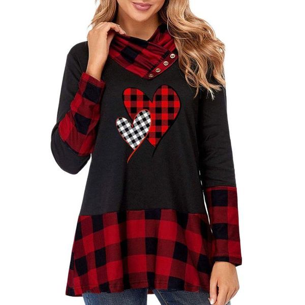women's blouses & shirts ladies scarf collar christmas print women blouse shirt autumn winter casual long sleeve plaid patchwork loose, White
women's blouses & shirts ladies scarf collar christmas print women blouse shirt autumn winter casual long sleeve plaid patchwork loose, White