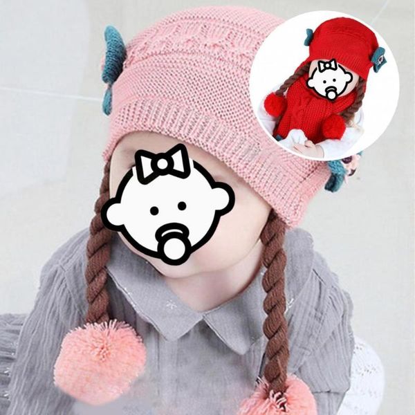 caps & hats chic infant cap earflap windproof skin-friendly plush ball knitted born beanie, Yellow
caps & hats chic infant cap earflap windproof skin-friendly plush ball knitted born beanie, Yellow