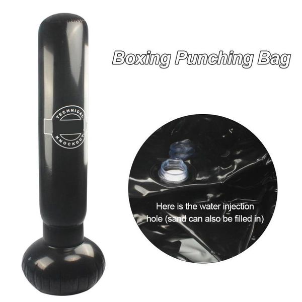 sand bag black inflatable punching column for children adults indoor fitness trainer karate taekwondo practice relieve pressure equipment
sand bag black inflatable punching column for children adults indoor fitness trainer karate taekwondo practice relieve pressure equipment