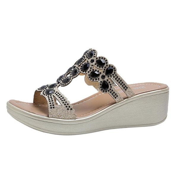dress shoes sagace women summer sandals slides wedges female platform bohemian style causal comfortable and breathable, Black
dress shoes sagace women summer sandals slides wedges female platform bohemian style causal comfortable and breathable, Black