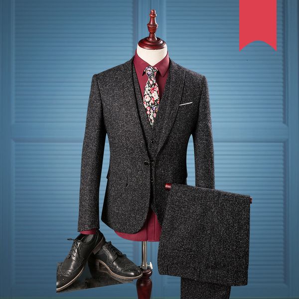 england gentleman 3 pieces 2021 suits men black checkered tweed tailored mens suit(jacket+vest+ pants) 975 84cf, White;black
england gentleman 3 pieces 2021 suits men black checkered tweed tailored mens suit(jacket+vest+ pants) 975 84cf, White;black