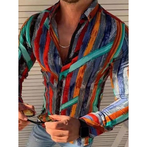 contrasting color matching pattern men's long-sleeved t shirt comfortable fit fashion retro style travel office entertainment, White;black
contrasting color matching pattern men's long-sleeved t shirt comfortable fit fashion retro style travel office entertainment, White;black