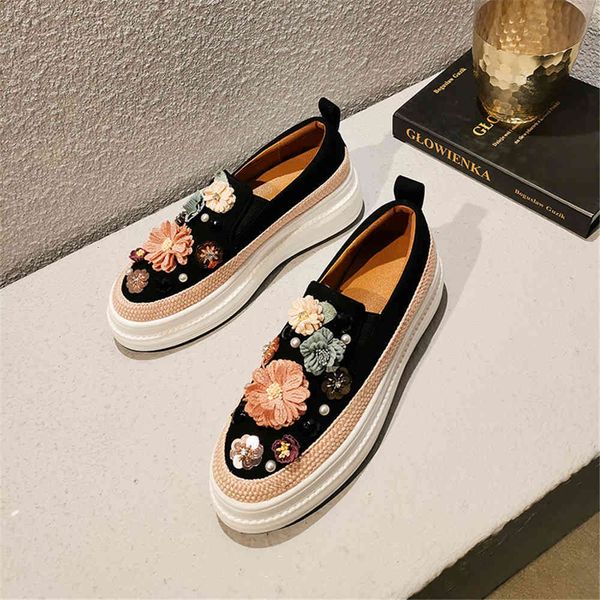 female dress shoes flower fashion sheepskin flats slide onto casual platform spring street autumn shoes size 34-40 handcradle for ladie cq6z, Black
female dress shoes flower fashion sheepskin flats slide onto casual platform spring street autumn shoes size 34-40 handcradle for ladie cq6z, Black