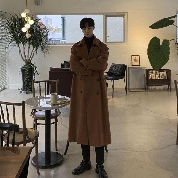 winter thick woolen coat men's slim fashion warm long woolen coat men streetwear korean oversize mens overcoat m-2xl, Black
winter thick woolen coat men's slim fashion warm long woolen coat men streetwear korean oversize mens overcoat m-2xl, Black
