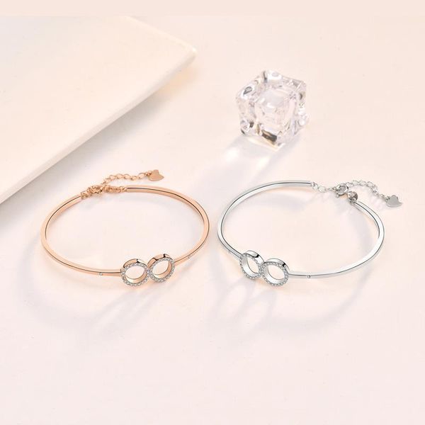 bangle trendy real 925silver bracelet fit original design beads charms light luxury jewelry gift for women, Black
bangle trendy real 925silver bracelet fit original design beads charms light luxury jewelry gift for women, Black