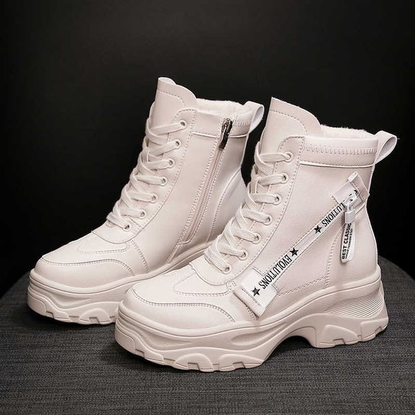 autumn winter increase ankle shoes women plus velvet snow boots warm round head casual y790 y0910, Black
autumn winter increase ankle shoes women plus velvet snow boots warm round head casual y790 y0910, Black