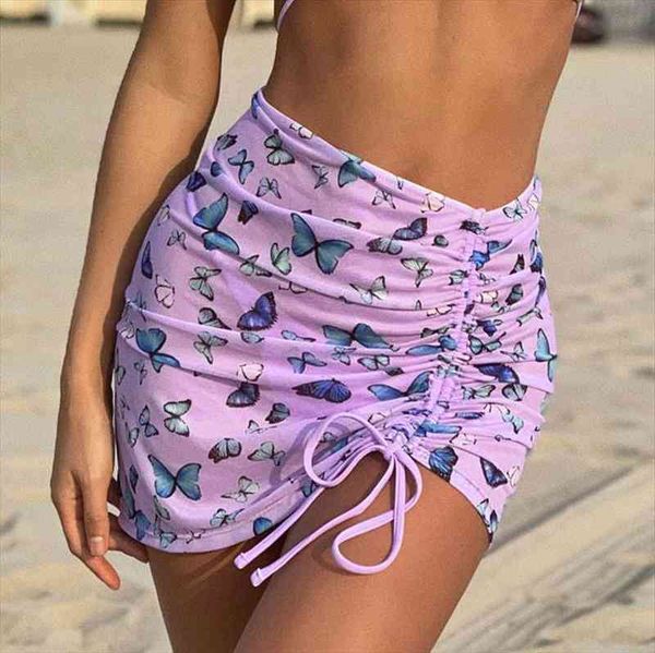 summer womens bikini cover-ups print skirts women mesh see-through cover-up beach drawstring cover up, White;black
summer womens bikini cover-ups print skirts women mesh see-through cover-up beach drawstring cover up, White;black