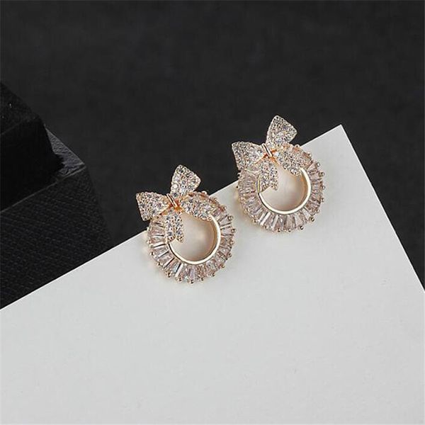choucong brand stud earrings luxury jewelry real 925 sterling silver rose gold fill princess cut 5a cubic zircon promise women wedding bow e, Golden;silver
choucong brand stud earrings luxury jewelry real 925 sterling silver rose gold fill princess cut 5a cubic zircon promise women wedding bow e, Golden;silver