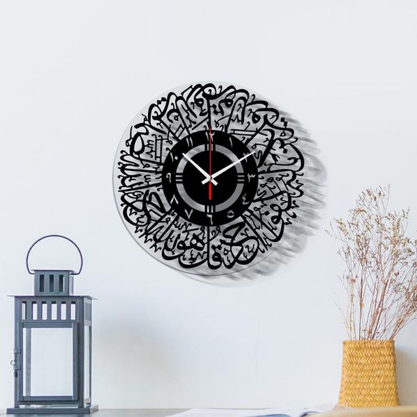 wall clocks creative arabic calligraphy art asian clock home decoration acrylic living room
wall clocks creative arabic calligraphy art asian clock home decoration acrylic living room