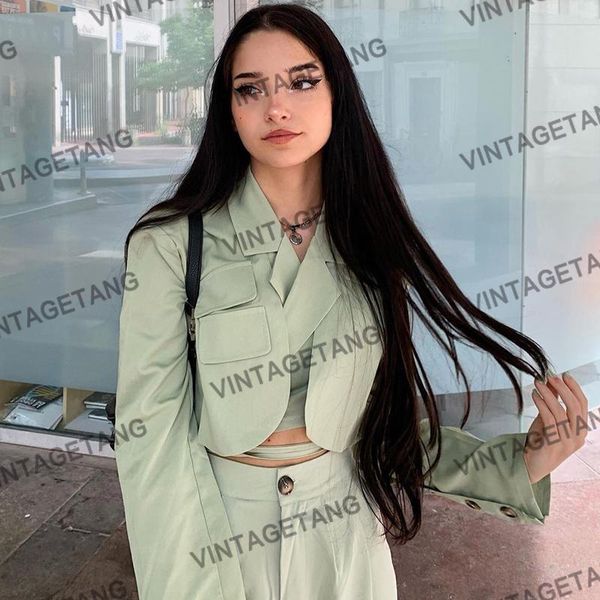 women's jackets b-toto 2022 spring and summer mint green design sense fake two-piece short girl suit jacket, Black;brown
women's jackets b-toto 2022 spring and summer mint green design sense fake two-piece short girl suit jacket, Black;brown