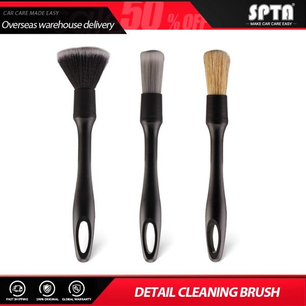 car sponge spta 3 pcs plastic/wooden handle detailing brushes super dense soft mix color bristle for interior rims wheels cleaning
car sponge spta 3 pcs plastic/wooden handle detailing brushes super dense soft mix color bristle for interior rims wheels cleaning