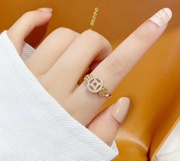 2021 womens coin ring opening adjustable index finger wedding ring, Silver 
2021 womens coin ring opening adjustable index finger wedding ring, Silver