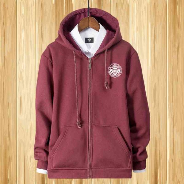 men's autumn and winter plush sweater thickened warm hooded cardigan fashion fat sports leisure large zipper jacket, Black
men's autumn and winter plush sweater thickened warm hooded cardigan fashion fat sports leisure large zipper jacket, Black