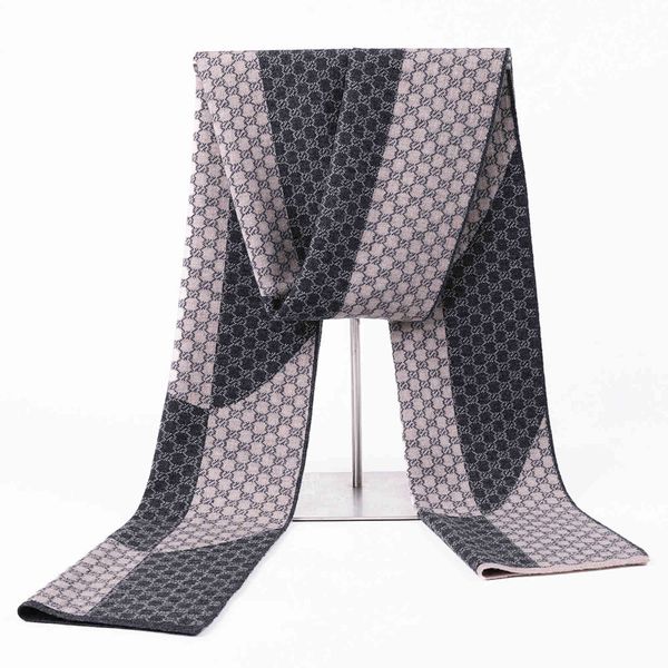 70% off design business leisure knitting blended men's imitation cashmere color matching man scarf, Blue;gray
70% off design business leisure knitting blended men's imitation cashmere color matching man scarf, Blue;gray