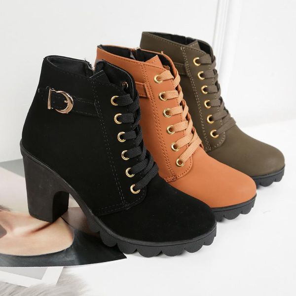 boots high heel women's classic fall winter 2021 42 large round toe short women boot, Black
boots high heel women's classic fall winter 2021 42 large round toe short women boot, Black
