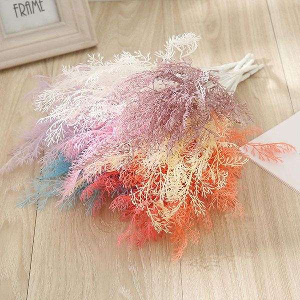 1 bouquet artificial plant silk pine grass fake leaf foggy for handmade diy home garden wedding table decoration
1 bouquet artificial plant silk pine grass fake leaf foggy for handmade diy home garden wedding table decoration