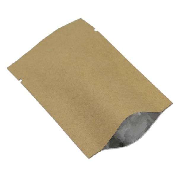 storage bags 500pcs brown kraft paper mylar foil open heat sealing package bag tear notch recyclable dry fruits retail
storage bags 500pcs brown kraft paper mylar foil open heat sealing package bag tear notch recyclable dry fruits retail