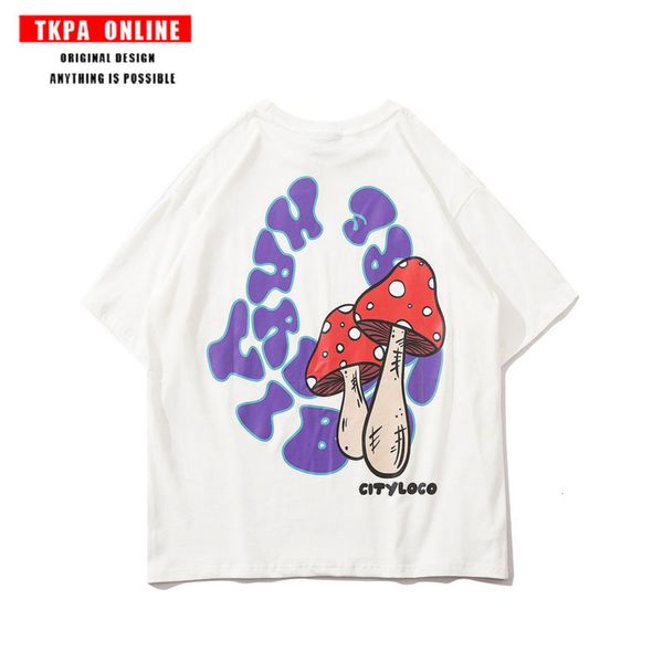 tkpa street hip hop print short tee trend loose casual student couple short sleeve t-shirt for men and women, White;black
tkpa street hip hop print short tee trend loose casual student couple short sleeve t-shirt for men and women, White;black
