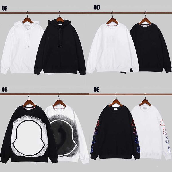 men's pure cotton correct edition men and women hoodies brand luxury designer hoodie sportswear sweatshirt loose fashion, Black
men's pure cotton correct edition men and women hoodies brand luxury designer hoodie sportswear sweatshirt loose fashion, Black