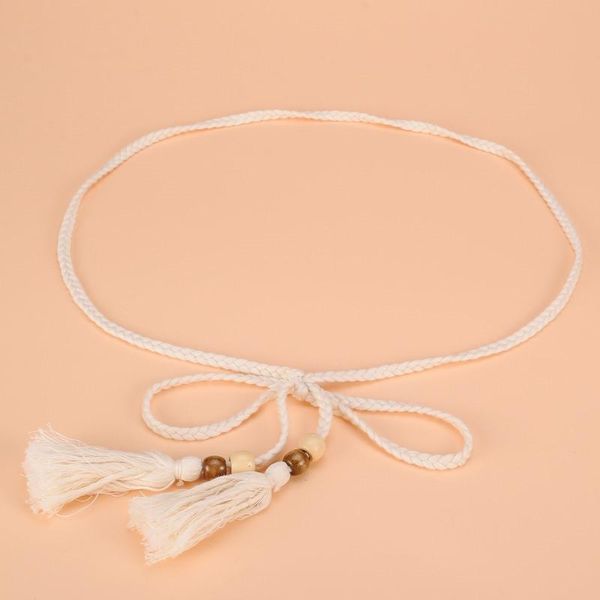 belts 2021 women fashion national style knitted belt 170cm thin waist rope derss accessories with tassels ad0370, Black;brown
belts 2021 women fashion national style knitted belt 170cm thin waist rope derss accessories with tassels ad0370, Black;brown