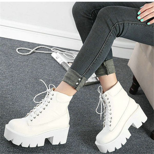 dress shoes women white martin ankle boots high heels quality waterproof platform sapatos mulher i8f4 0x51, Black
dress shoes women white martin ankle boots high heels quality waterproof platform sapatos mulher i8f4 0x51, Black