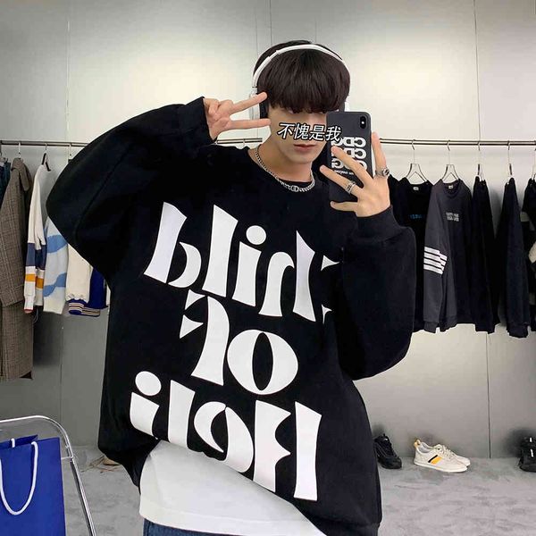 men's hoodies & sweatshirts oversized letter printing sweaters for autumn men fashion hip hop trends teen clothes crewneck pullover st, Black
men's hoodies & sweatshirts oversized letter printing sweaters for autumn men fashion hip hop trends teen clothes crewneck pullover st, Black