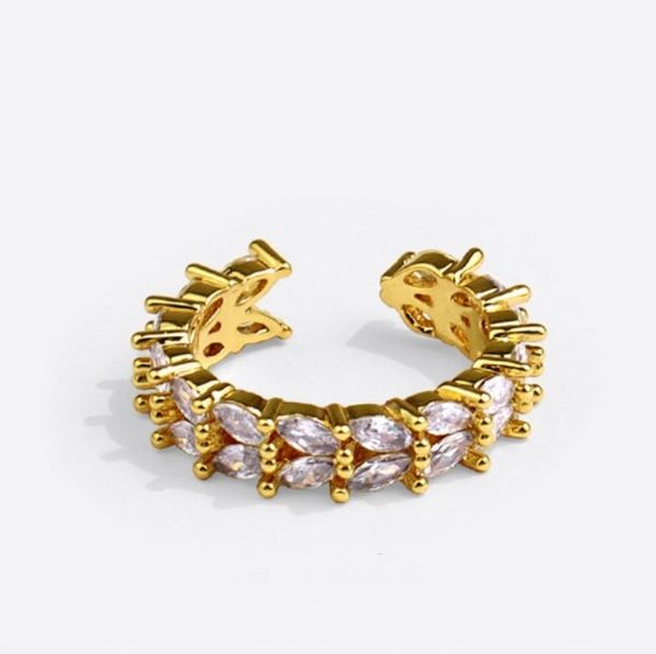 european and american style micro inlaid zircon ring, exquisite gold silver ladies index finger ring
european and american style micro inlaid zircon ring, exquisite gold silver ladies index finger ring