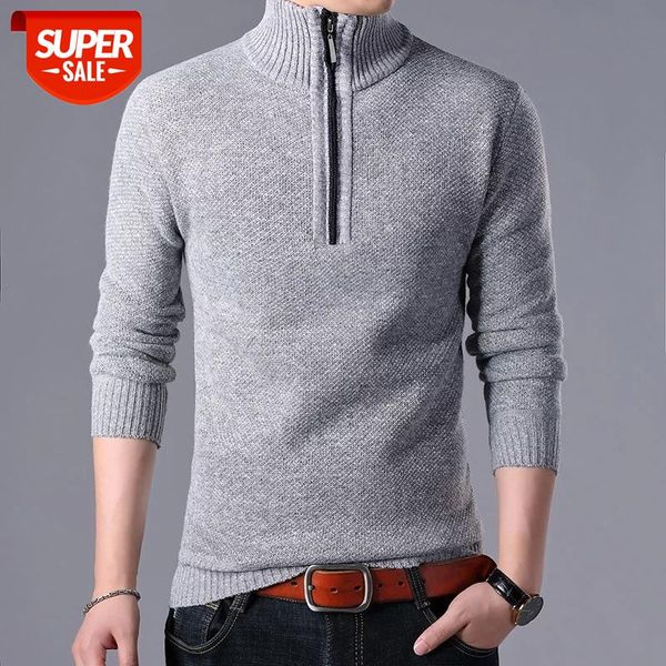 new mens turtleneck sweater men solid casual slim fit pullovers male brand half zipper thick knitted sweater pullovers plus size #sm38, White;black
new mens turtleneck sweater men solid casual slim fit pullovers male brand half zipper thick knitted sweater pullovers plus size #sm38, White;black