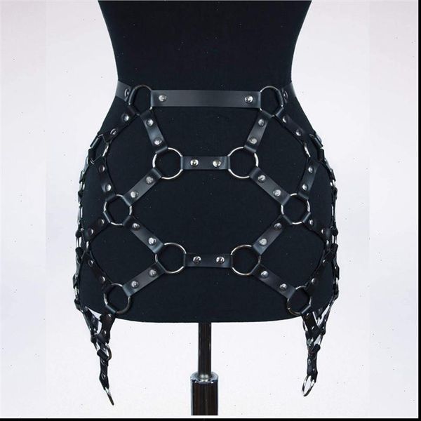punk goth metal rivet o rings hollow out skirt pu leather skirt with adjustable buckle waist belt women party clubwear, Black
punk goth metal rivet o rings hollow out skirt pu leather skirt with adjustable buckle waist belt women party clubwear, Black
