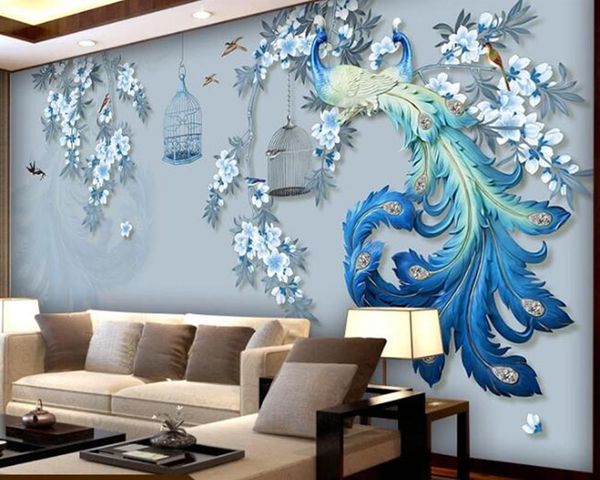 wallpapers ainyoousem peacock hand-painted flowers and birds tv background wall papel de parede wallpaper 3d stickers
wallpapers ainyoousem peacock hand-painted flowers and birds tv background wall papel de parede wallpaper 3d stickers