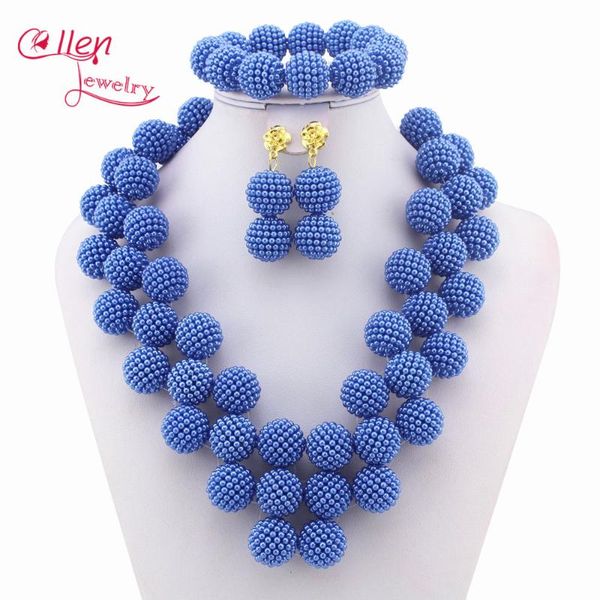 earrings & necklace nigerian wedding bridal beads jewelry sets african set dubai beaded w10439, Silver
earrings & necklace nigerian wedding bridal beads jewelry sets african set dubai beaded w10439, Silver