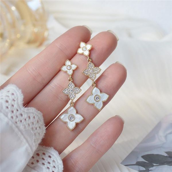 stud 14k real gold long delicate petals earrings for women cubic zircon zc, Golden;silver
stud 14k real gold long delicate petals earrings for women cubic zircon zc, Golden;silver
