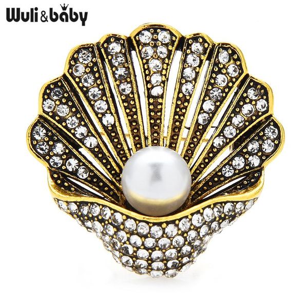 pins, brooches wuli&baby vintage rhinestone shell brooch women pearl design casual office pins gifts, Gray
pins, brooches wuli&baby vintage rhinestone shell brooch women pearl design casual office pins gifts, Gray
