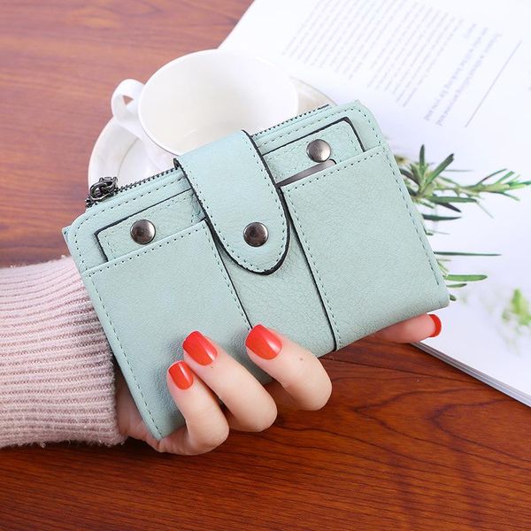 wallets 2021 ladies wallet fashion korean women's short buckle coin purse small card package, Red;black
wallets 2021 ladies wallet fashion korean women's short buckle coin purse small card package, Red;black