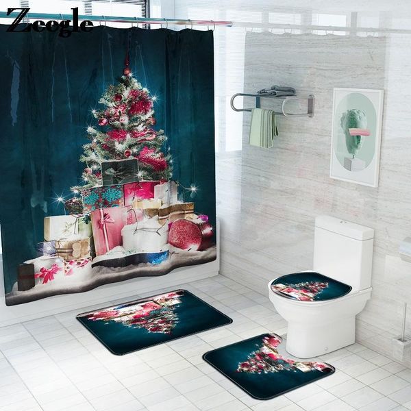 bath mats christmas tree printed bathroom mat set with polyester waterproof shower curtain non slip toilet rug absorbent
bath mats christmas tree printed bathroom mat set with polyester waterproof shower curtain non slip toilet rug absorbent