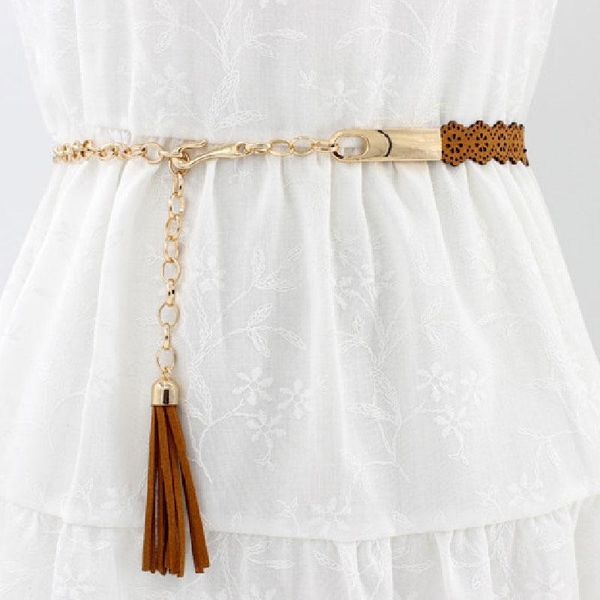 belts ethnic tassel tie strap dresses decor fashion women's waistband cummerbund ladies hollow waist chain for dress accessories, Black;brown
belts ethnic tassel tie strap dresses decor fashion women's waistband cummerbund ladies hollow waist chain for dress accessories, Black;brown