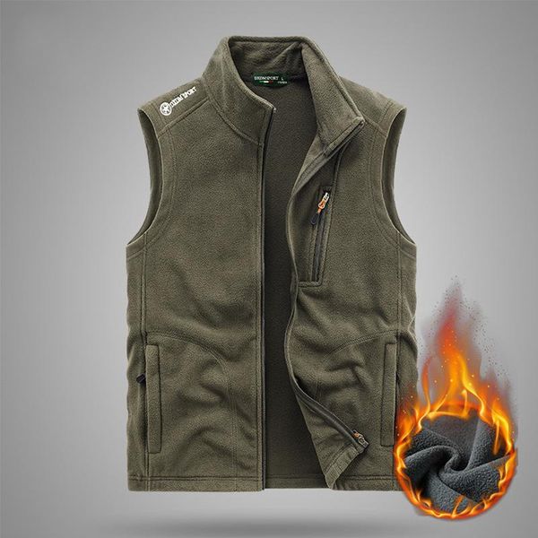 men's vests men winter outwear thick warm fleece sleeveless vest jacket waistcoat autumn outfits tactical plus, Black;white
men's vests men winter outwear thick warm fleece sleeveless vest jacket waistcoat autumn outfits tactical plus, Black;white