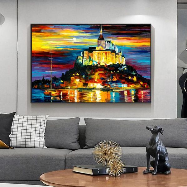 nordic landscape oil painting port castle watercolor art canvas drawing living room corridor office home decoration mural
nordic landscape oil painting port castle watercolor art canvas drawing living room corridor office home decoration mural