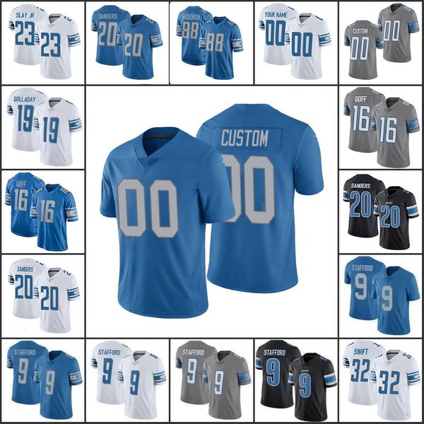 2021 barry sanders 16 jared goff 32 andre swift football jersey 88 t.j. hockenson derrick barnes matthew stafford jeff okudah frank ragnow t, Black;red
2021 barry sanders 16 jared goff 32 andre swift football jersey 88 t.j. hockenson derrick barnes matthew stafford jeff okudah frank ragnow t, Black;red
