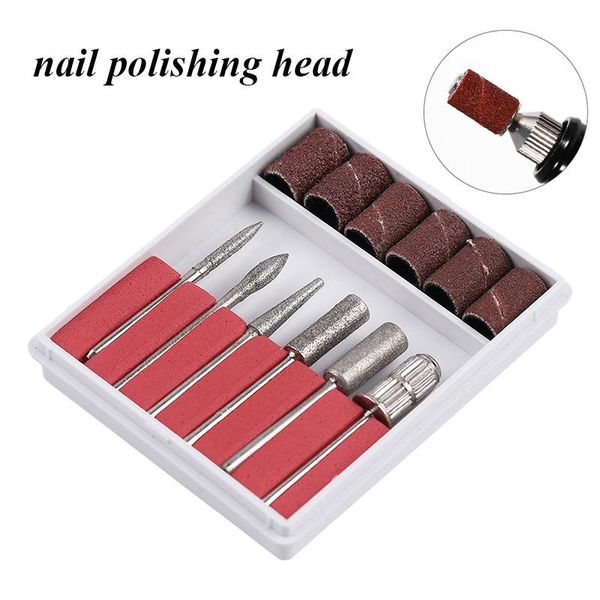 nail art equipment professional manicure cleaning sander 1set pedicure drill bits file cuticle cutter grinding head kit tools accessories, Silver
nail art equipment professional manicure cleaning sander 1set pedicure drill bits file cuticle cutter grinding head kit tools accessories, Silver