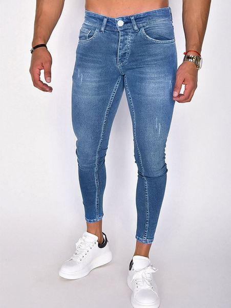 men slant pocket zipper fly skinny jeans s9x3#, Blue
men slant pocket zipper fly skinny jeans s9x3#, Blue