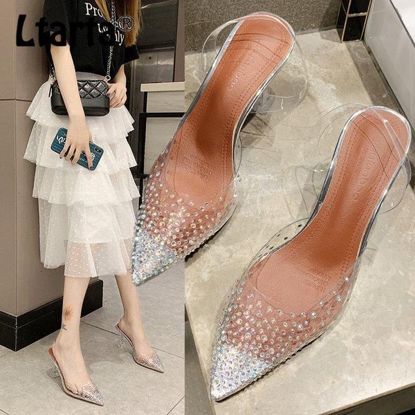 ltartapointed toe sandals for women 2021 summer cash rhinestone stiletto heel back strap sandals transparent trendy hygc-707, Black
ltartapointed toe sandals for women 2021 summer cash rhinestone stiletto heel back strap sandals transparent trendy hygc-707, Black