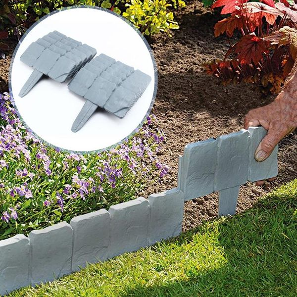 fencing, trellis & gates 20pcs stone effect plastic fence lawn edging plant flower bed garden border
fencing, trellis & gates 20pcs stone effect plastic fence lawn edging plant flower bed garden border