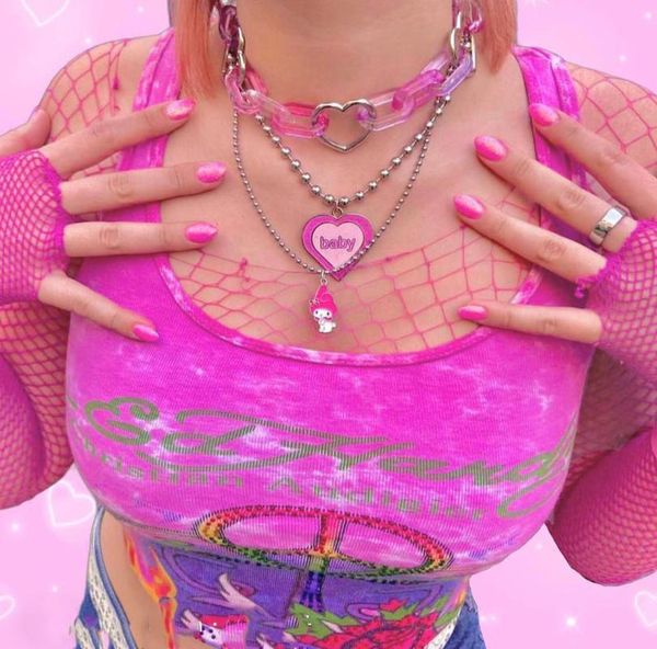 pendant necklaces harajuku love aesthetic angel moon baby vintage y2k necklace multicolor egirl round beads for girl hip hop jewelry trend, Silver
pendant necklaces harajuku love aesthetic angel moon baby vintage y2k necklace multicolor egirl round beads for girl hip hop jewelry trend, Silver