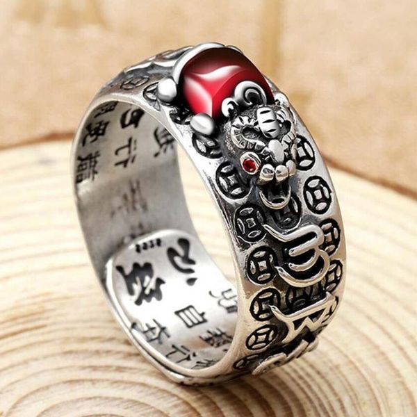 cluster rings lucky pixiu ring chinese fengshui bring wealth jewelry retro open adjustable for women collection, Golden;silver
cluster rings lucky pixiu ring chinese fengshui bring wealth jewelry retro open adjustable for women collection, Golden;silver