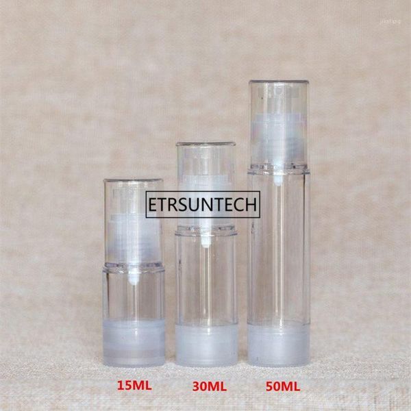 storage bottles & jars 100pcs empty 15ml 30ml 50ml airless clear vacuum pump lotion bottle cosmetic packagings f2310
storage bottles & jars 100pcs empty 15ml 30ml 50ml airless clear vacuum pump lotion bottle cosmetic packagings f2310